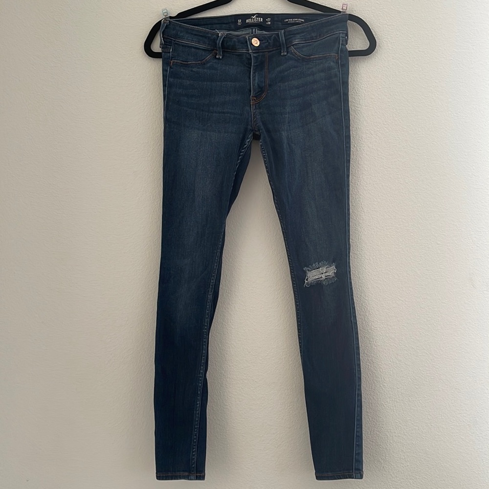 Hollister low rise jeans leggings